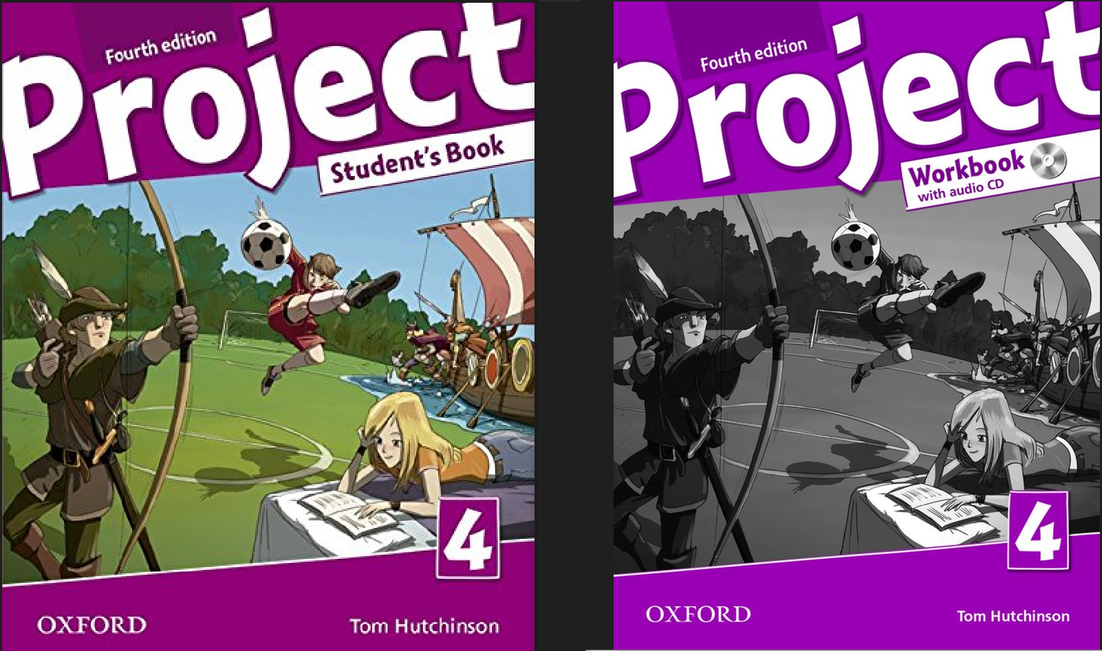 УМК Project (4th ED) 4 Student's Book + Workbook with Audio CD and Online Practice