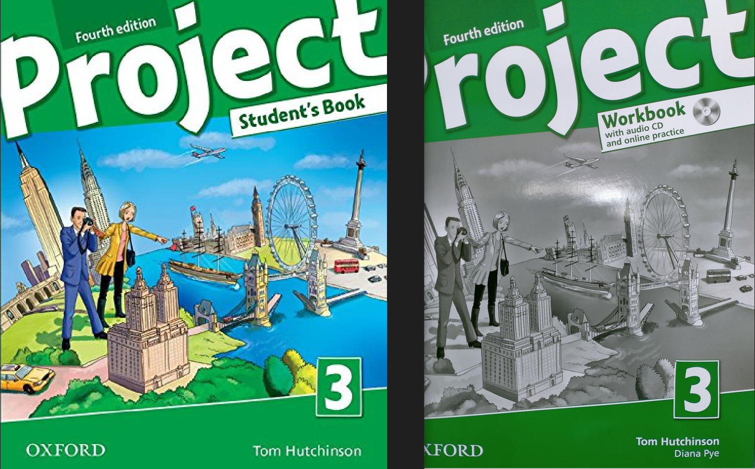 УМК Project (4th ED) 3 Student's Book + Workbook with Audio CD and Online Practice