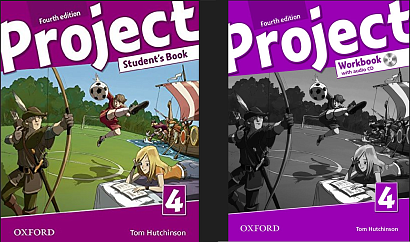 УМК Project (4th ED) 4 Student's Book + Workbook with Audio CD and Online Practice