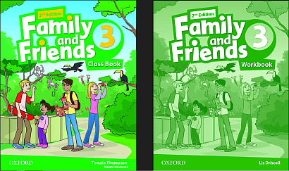 УМК Family and Friends (2nd ED) 3 Class Book + Workbook