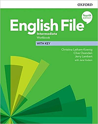 English File (4th edition) Intermediate Workbook with key