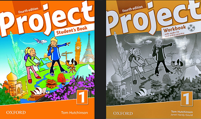 УМК Project (4th ED) 1 Student's Book + Workbook with Audio CD and Online Practice