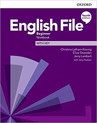 English File (4th edition) Beginner Workbook with key