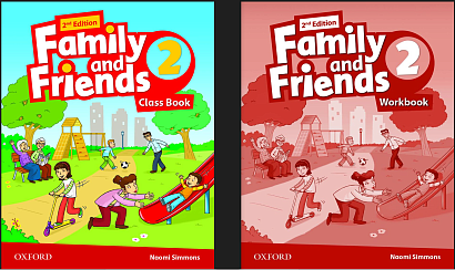 УМК Family and Friends (2nd ED) 2 Class Book + Workbook