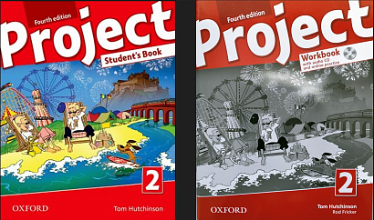 УМК Project (4th ED) 2 Student's Book + Workbook with Audio CD and Online Practice